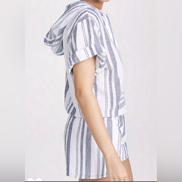 ANTHROPOLOGIE Tavik Romper Shorts Beach Cover Up Size L fits Size 10-12 - Picture 3 of 12